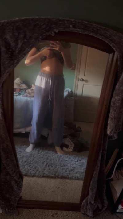 Nothing beats the way my titties drop