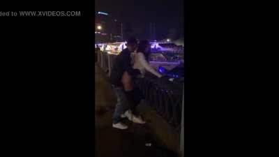 Sex in front of the sea