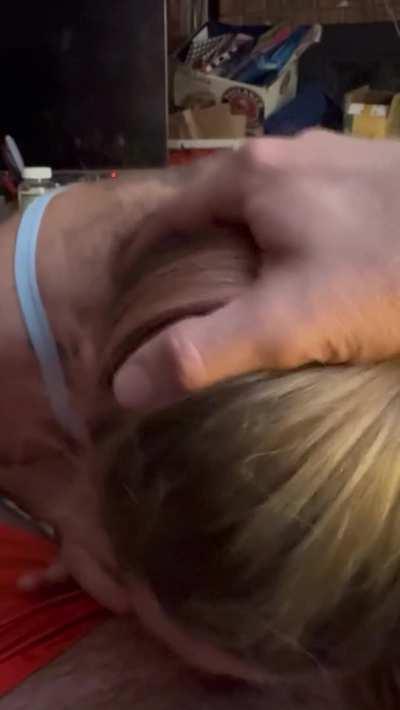 My throat is for his pleasure