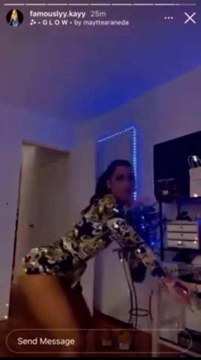 Famously kay twerking