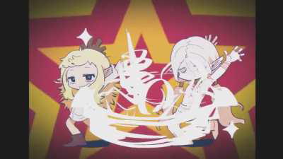 Fleki and Lycion during the story. By firewoodrain 