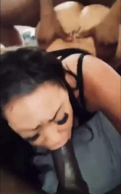 Nothing but ass clappin and face fuckin