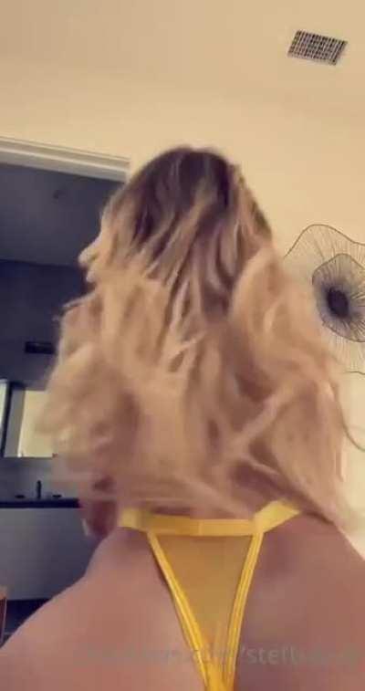 Stefanie from the back