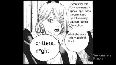 Low tier power when she meets a black person 