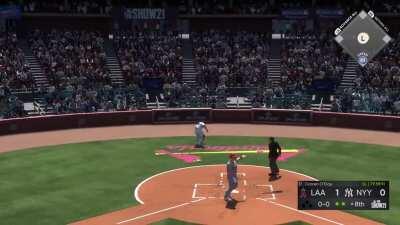 Trout is so good he doesn't even need to run the bases to score a run