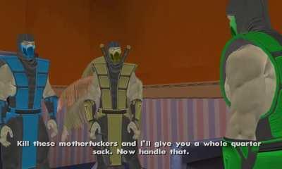 Mortal Kombat meets GTA