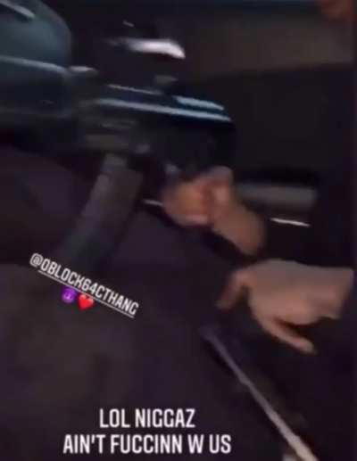 At least he's practicing trigger discipline?