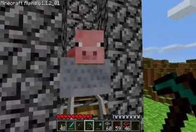 Minecraft Perishing Animal by Cannon