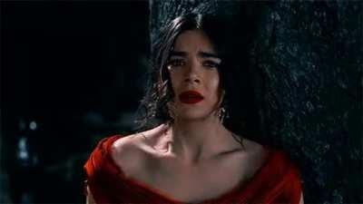 Love her in this red dress