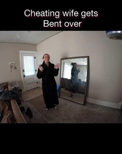 cheating wife gets Cought