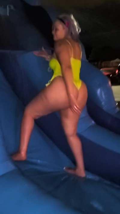 Slip and slide🍑😋