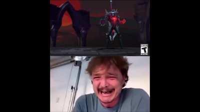Pedro Pascal crying to aatrox rework