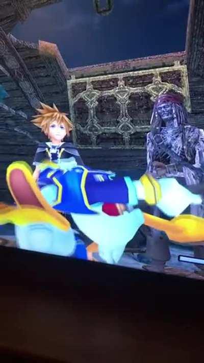 When you nut, but she still quackin’