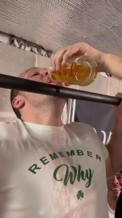 Can't forget to stay hydrated.