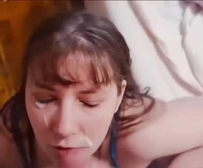 He got it in my eye!