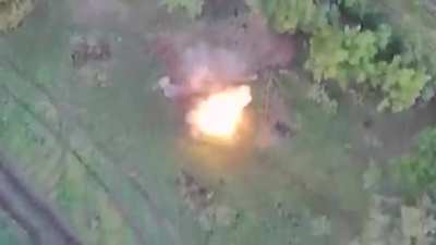 Footage of the flight preparations and strikes by Ukrainian drone operators. A UAV unit uses 