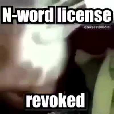 N word license revoked