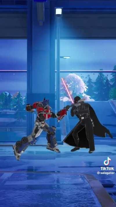 Optimus Prime Fortnite Rampage