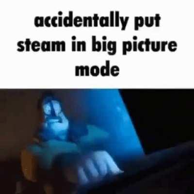 I WANTED TO CLICK VIEW MY PROFILE NOT BIG PICTURE OH FUCK