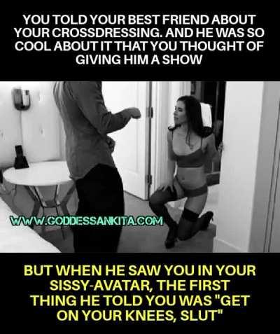 Awww .... And you obeyed him like a good gurl 😉😛