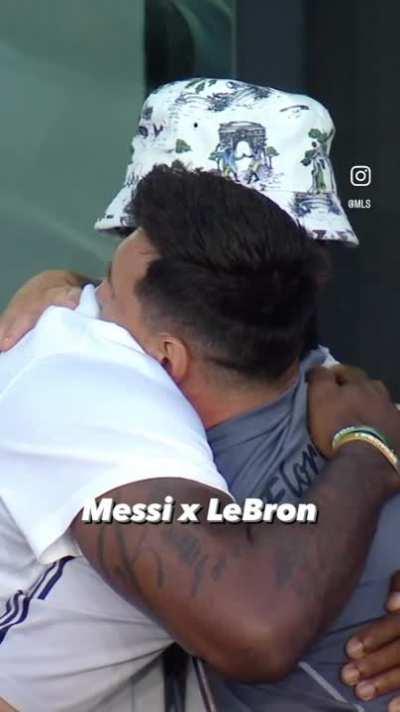 LeBron and Messi 🐐x 🐐