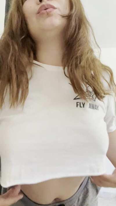 I have the puffiest and cutest nipples