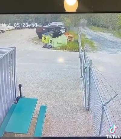 Time to take out the trash (warning loud music)