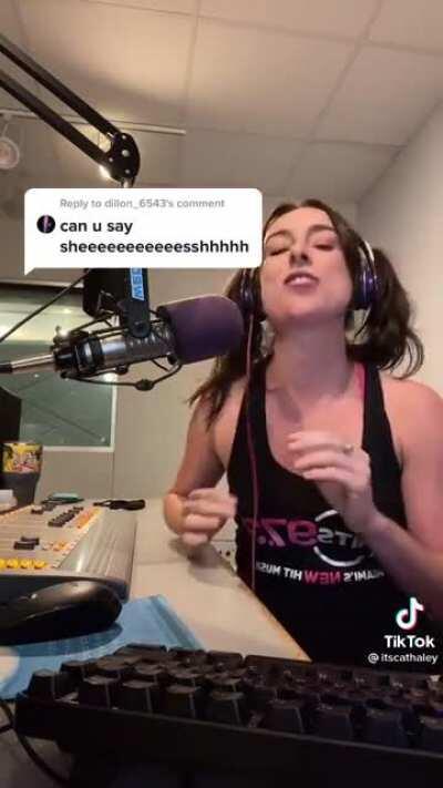 Wow I Thought I was looking at naked Julie from Your Highness. How’s this annoying voice get on the radio?