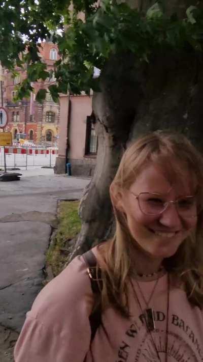 Showing boobs near construction sites is always associated with increased levels of stress. Heh