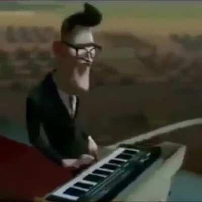 tremendo baile se clavo😎