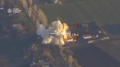 GUR: a strike on the headquarters building. Zaporozhye region.