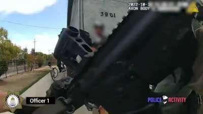 Hostage Taker with a Gun expects a long Negotiation