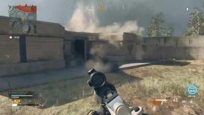 I'm not a good player in anyway shape or form, so I found this pretty cool. Outplayed with an ammo box.