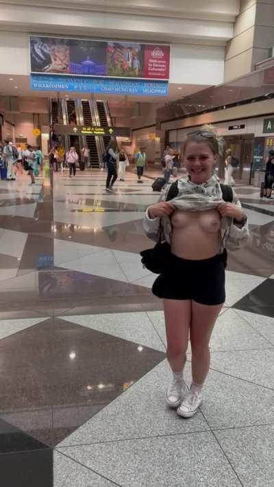 Teasing you at the airport (;