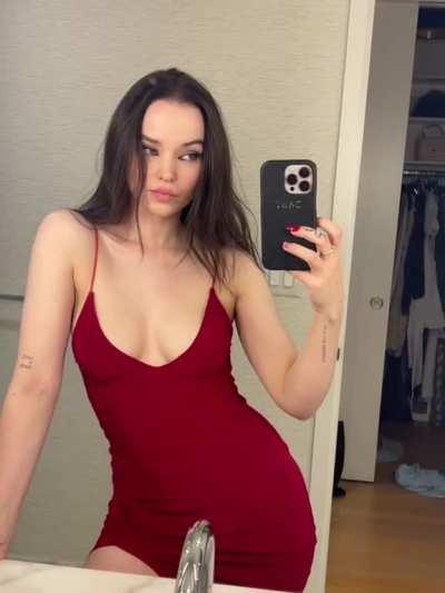 red hot in the mirror