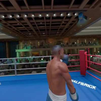 Absolute clown can't comprehend getting hit in the head