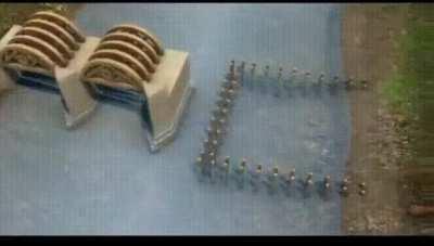 How Romans built bridges over water