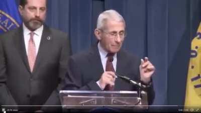 DR FAUCI DEBUNKS ASYMPTOMATIC SPREAD 😂