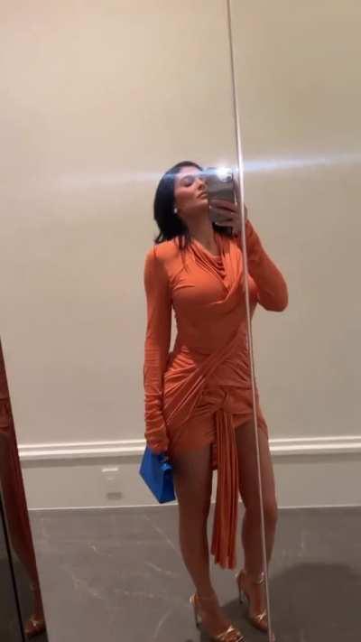 Orange Dress 2