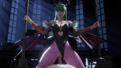 Morrigan working it (LazyProcrastinator) [Darkstalkers]