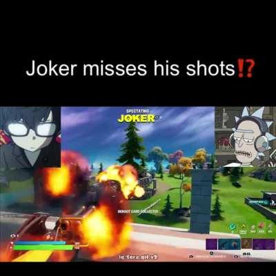 joker sucks at fortnite
