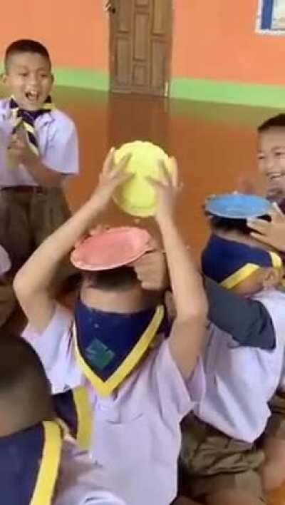 HMJB while we play a game in school