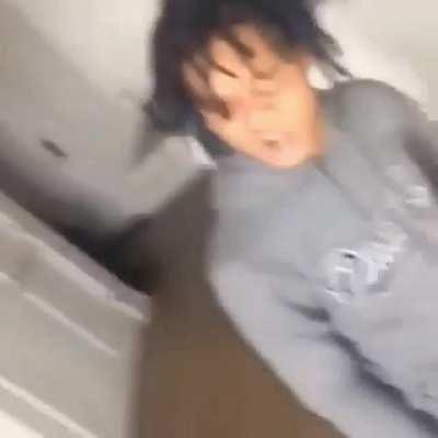 Trippie Redd singing his meaningful song, “Stoves on 14th.”