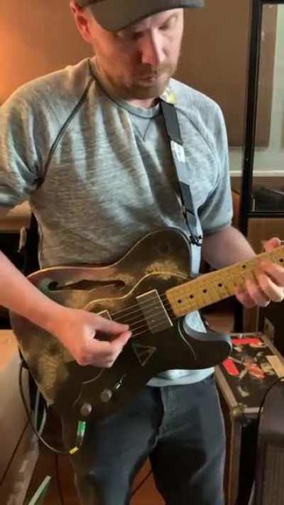 Jonny rehearsing Us Against the World #GoJonnyGo