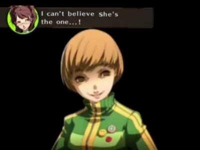 Chie but she's the true killer