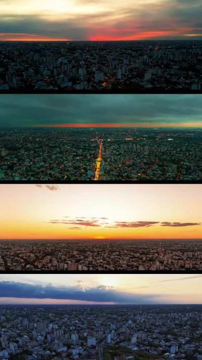 Algunos Hyperlapse que hice con el Drone en CABA.