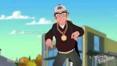 phineas e ferbs so que estranho