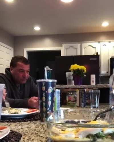 "You can have one glass of wine with dinner."