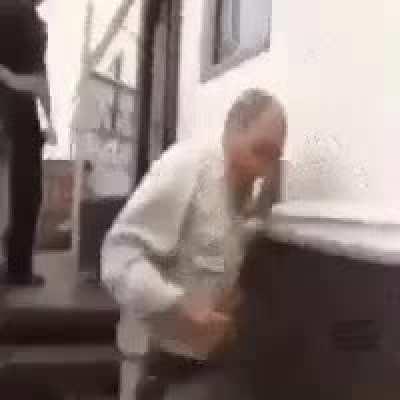 Brian when the v-unit dies and he is going in solo: