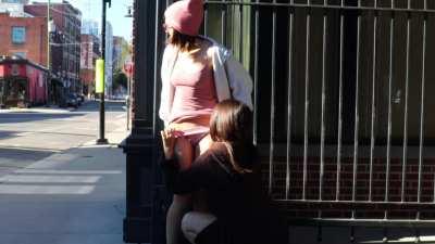 Sometimes they cant help themselves we go out on walks